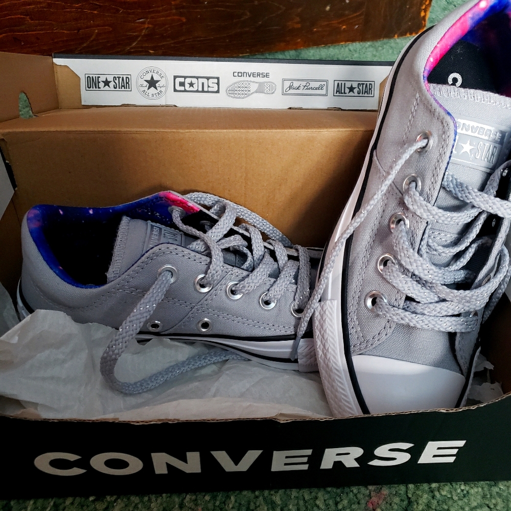 Galaxy converse sneakers